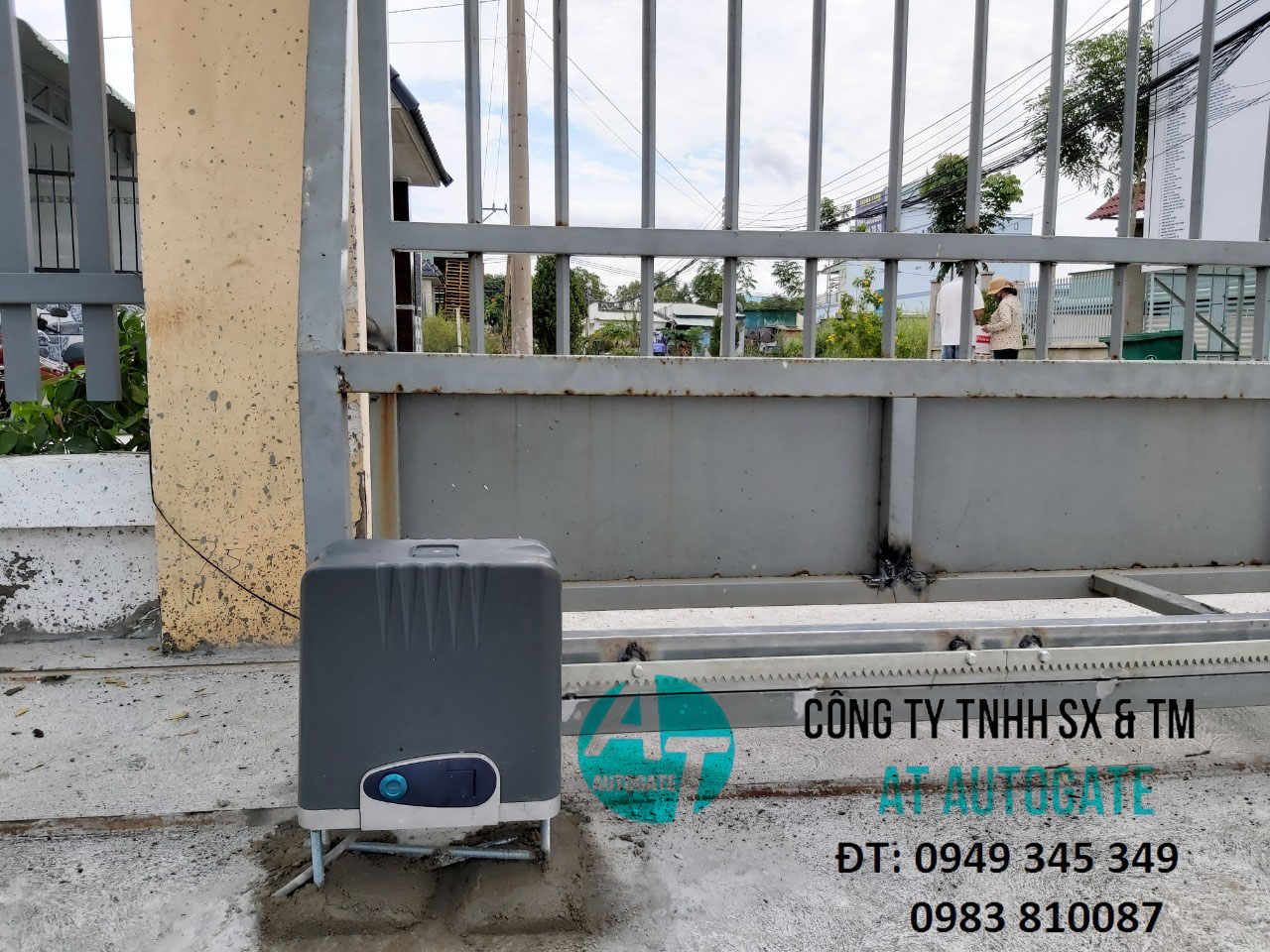 mô tơ cổng lùa giá rẻ đài loan